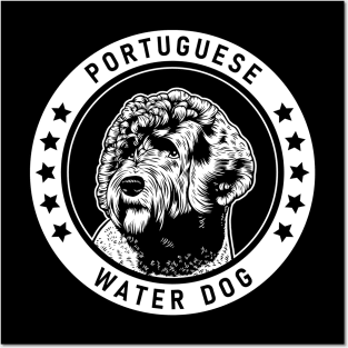 Portuguese Water Dog Fan Gift Posters and Art